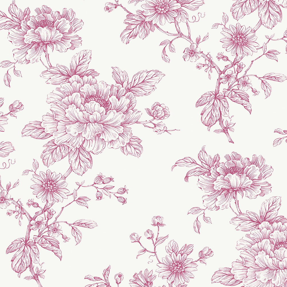 
                  
                    NW55701 floral peel and stick wallpaper from NextWall
                  
                