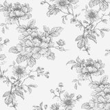 NW55708 floral peel and stick wallpaper from NextWall