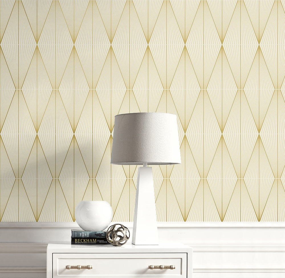 NW55805 geometric peel and stick wallpaper decor from NextWall