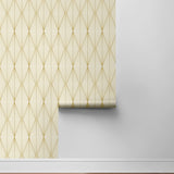 NW55805 geometric peel and stick wallpaper roll from NextWall
