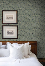 NW56004 vintage peel and stick wallpaper bedroom from NextWall