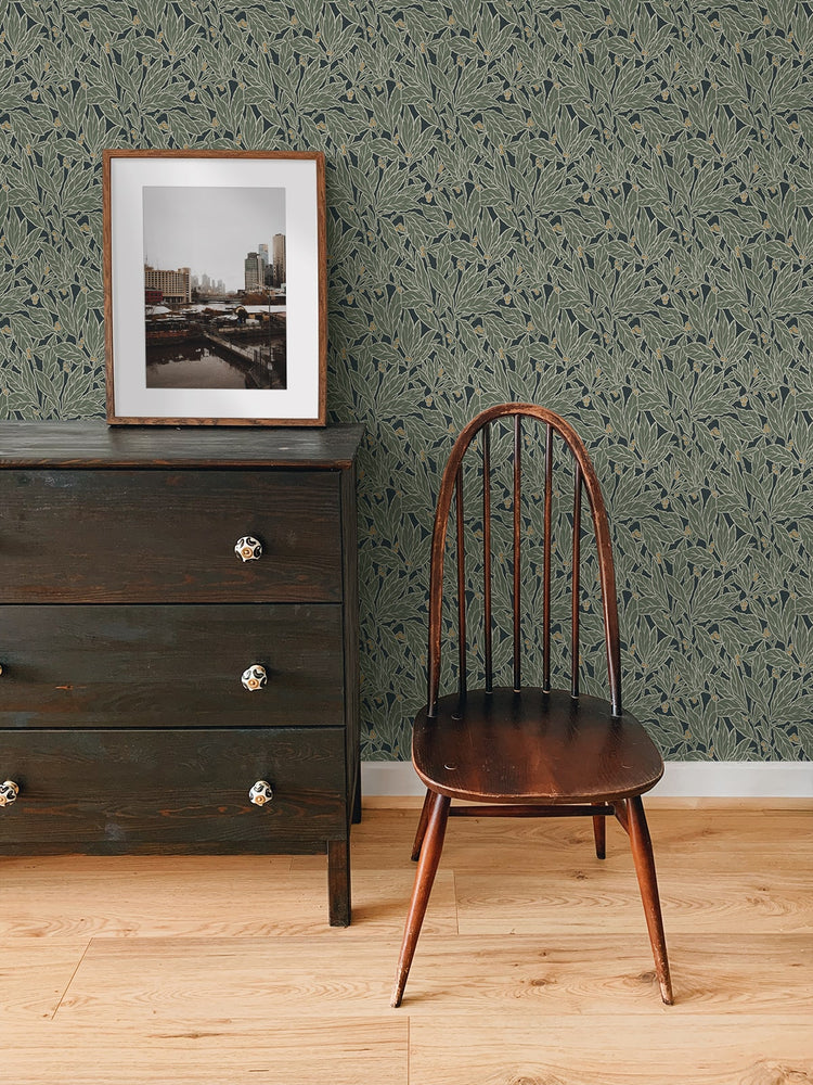 NW56004 vintage peel and stick wallpaper decor from NextWall