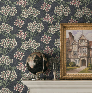 NW56110 floral vintage peel and stick wallpaper decor from NextWall