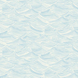 Bayside Waves Coastal Peel and Stick Removable Wallpaper