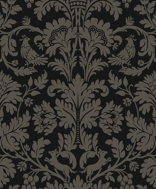 NW57710 vintage damask peel and stick wallpaper from NextWall
