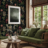 NW57900 Forest Flourish botanical peel and stick wallpaper decor from NextWall