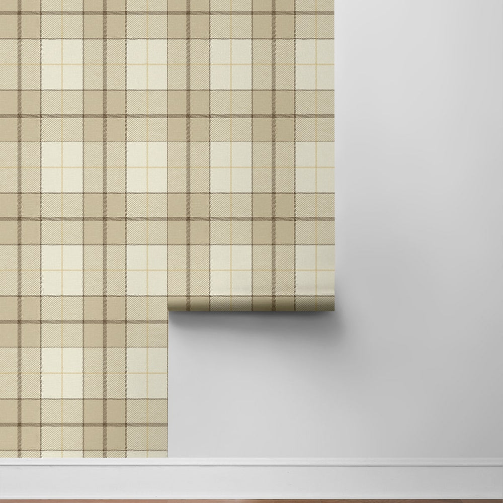 
                  
                    NW58105 plaid peel and stick wallpaper roll from NextWall
                  
                