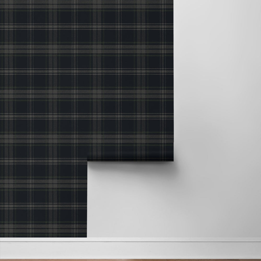 
                  
                    NW58902 plaid peel and stick wallpaper roll from NextWall
                  
                
