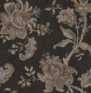 NW59100 vintage floral Jacobean peel and stick wallpaper from NextWall