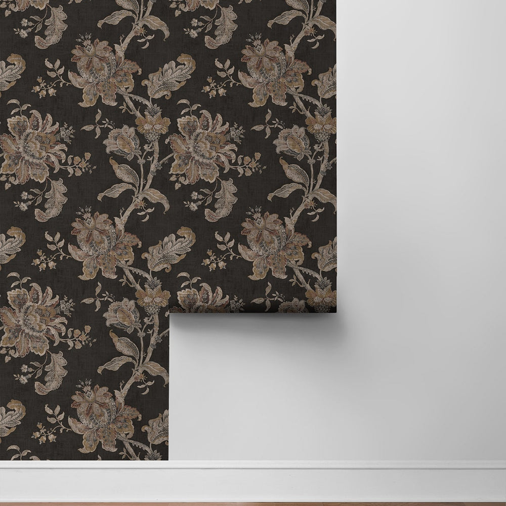 
                  
                    NW59100 vintage floral Jacobean peel and stick wallpaper roll from NextWall
                  
                