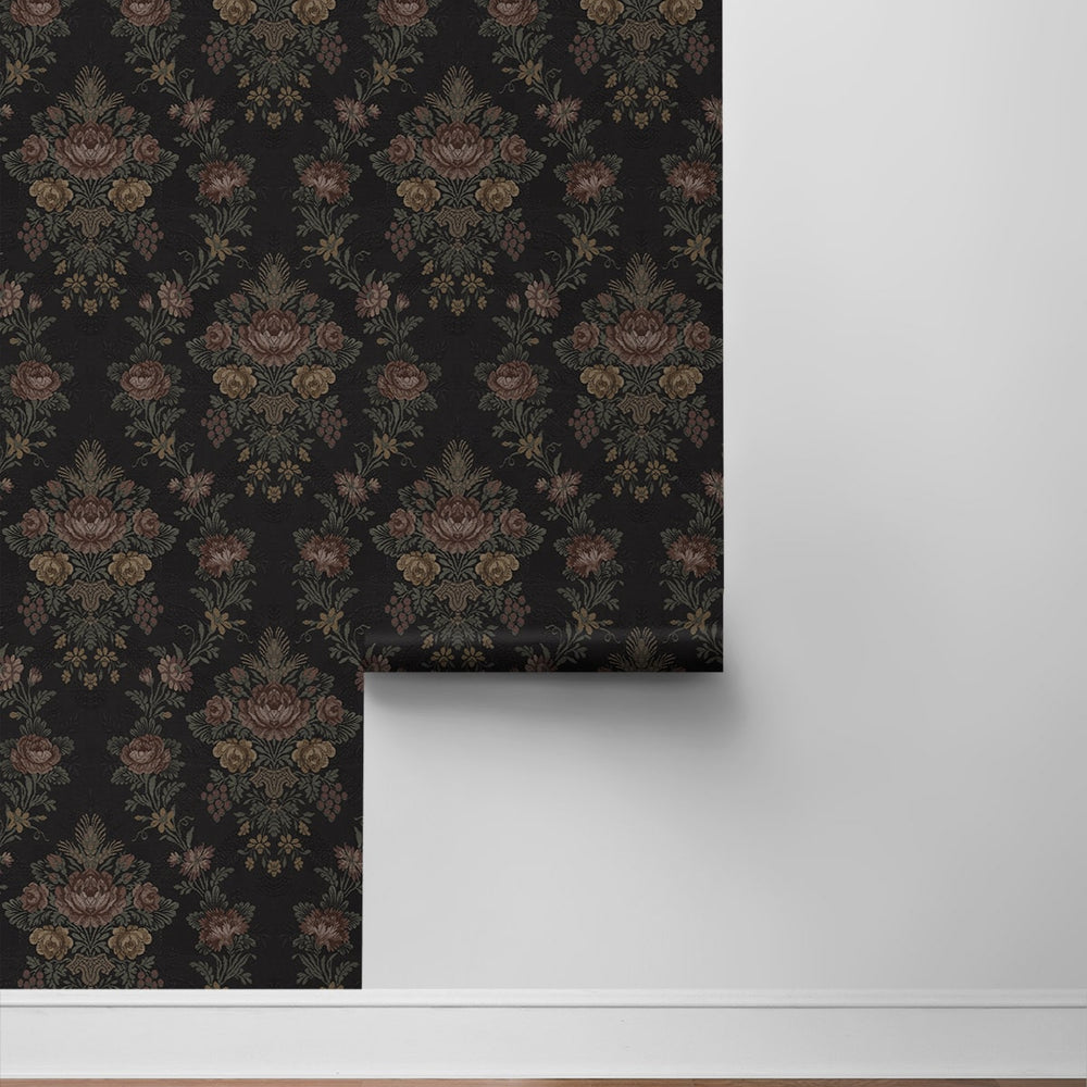 
                  
                    NW59200 vintage floral peel and stick wallpaper roll from NextWall
                  
                