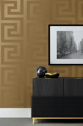NW59405 greek key peel and stick wallpaper decor from NextWall