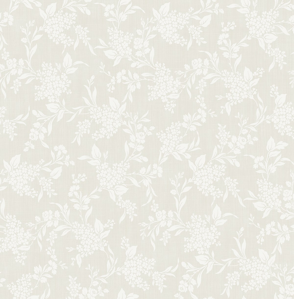 NW59610 neutral floral peel and stick wallpaper from NextWall