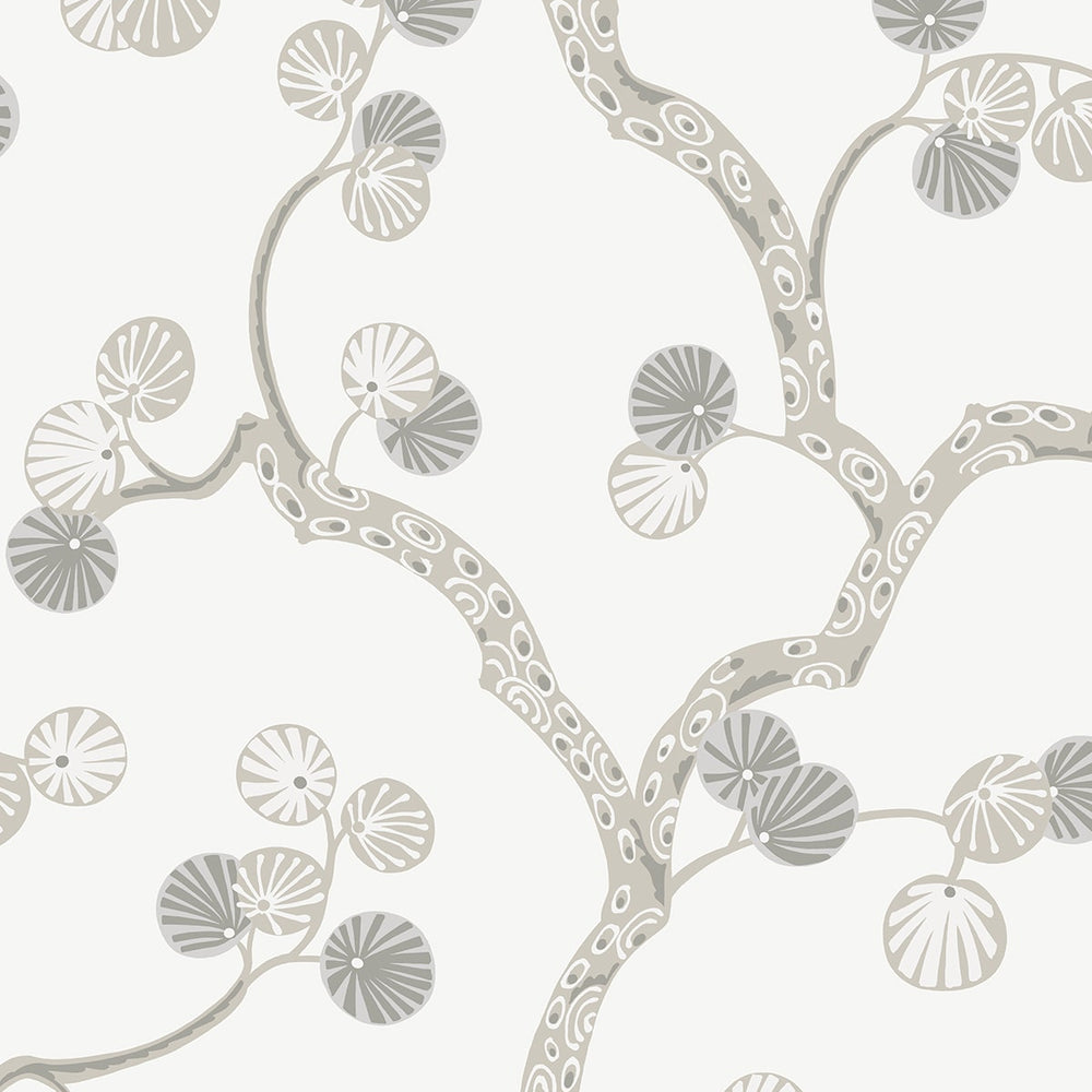 NW59800 tree botanical peel and stick wallpaper from NextWall