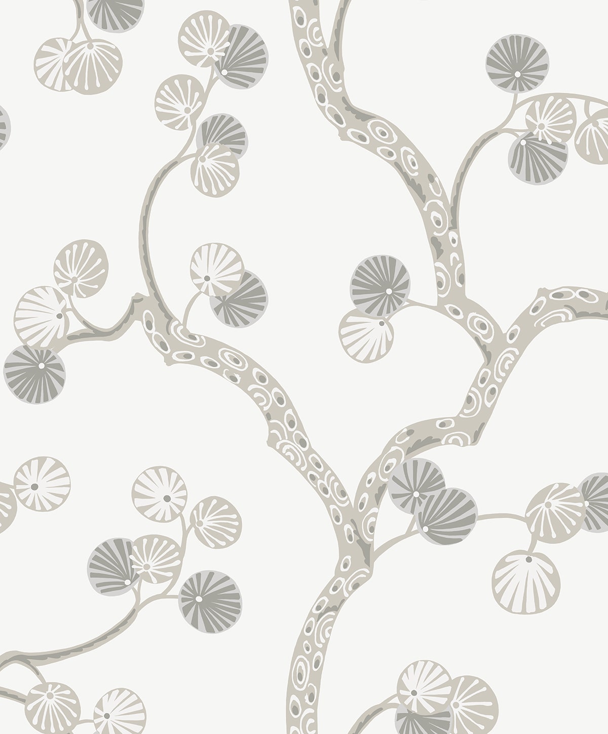 NW59800 tree botanical peel and stick wallpaper from NextWall