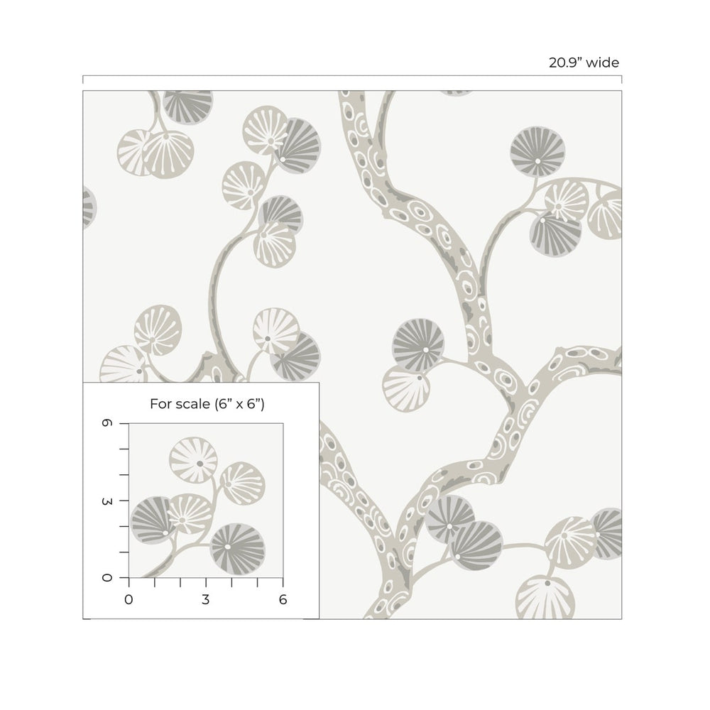 
                  
                    NW59800 tree botanical peel and stick wallpaper scale from NextWall
                  
                
