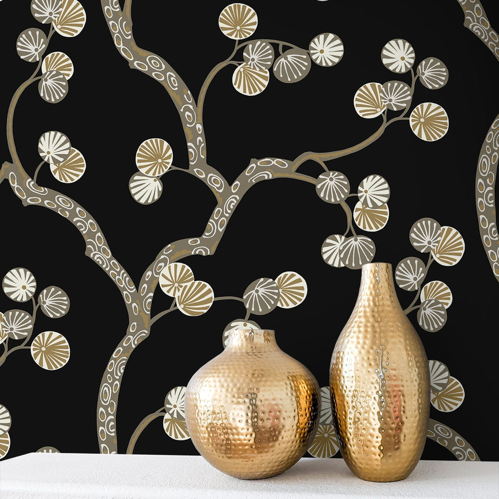 
                  
                    NW59810 tree botanical peel and stick wallpaper decor from NextWall
                  
                