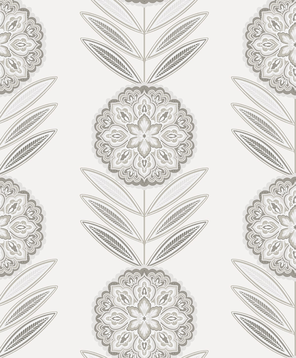 NW59900 folk floral peel and stick wallpaper from NextWall