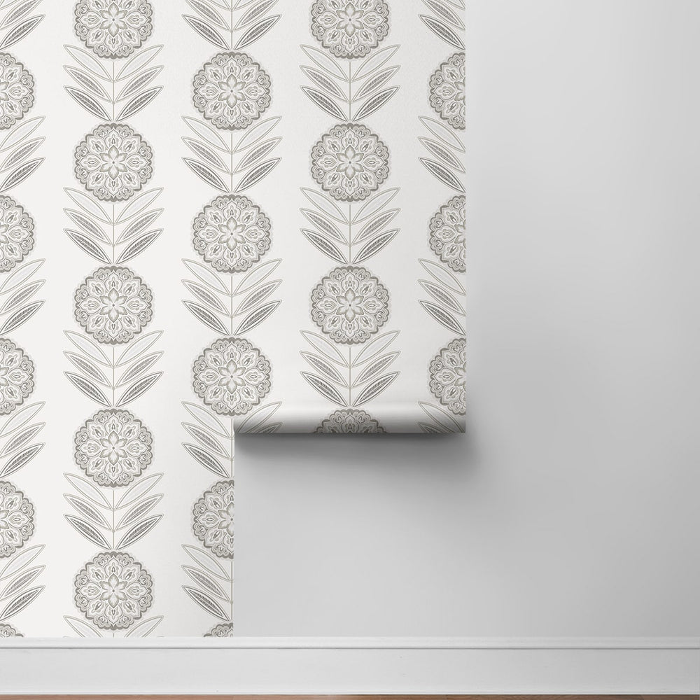 
                  
                    NW59900 folk floral peel and stick wallpaper roll from NextWall
                  
                