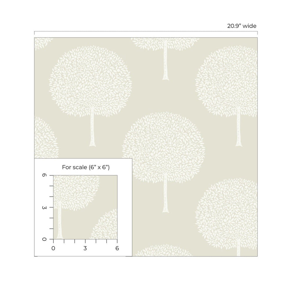 
                  
                    NW60300 tree peel and stick wallpaper scale from NextWall
                  
                