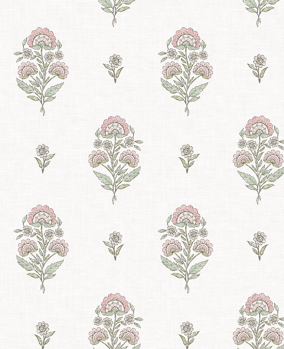 NW60701 floral spot premium nonwoven peel and stick wallpaper from NextWall