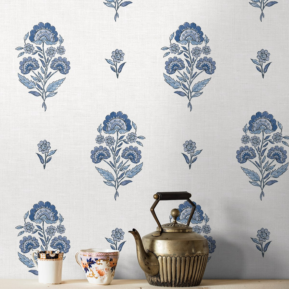 
                  
                    NW60702 floral spot premium nonwoven peel and stick wallpaper kitchen from NextWall
                  
                