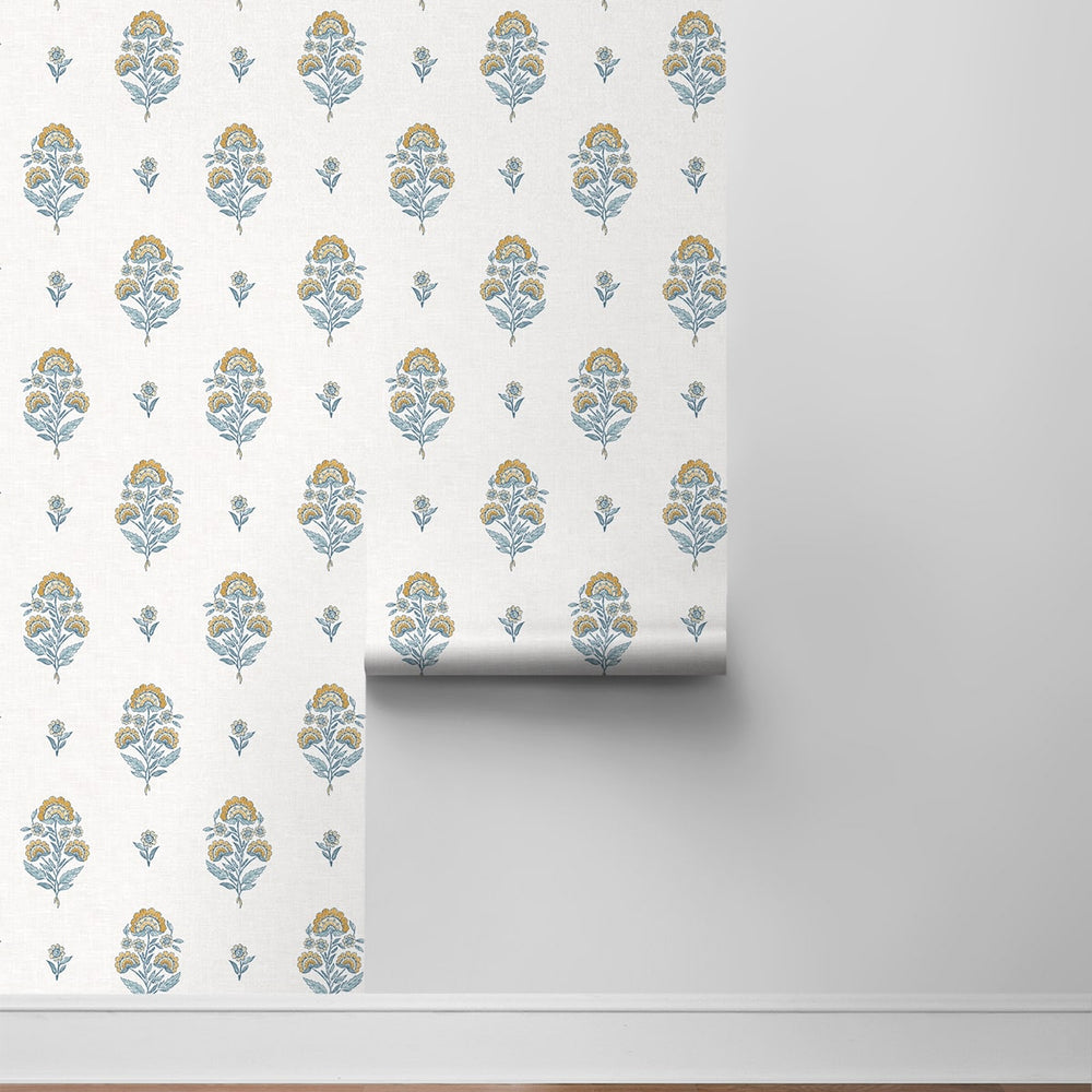 
                  
                    NW60703 floral spot premium nonwoven peel and stick wallpaper roll from NextWall
                  
                