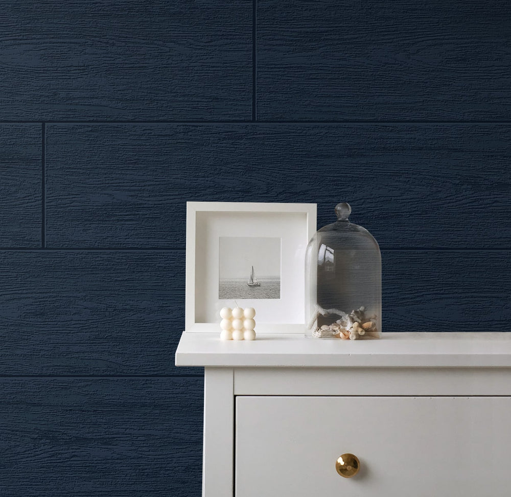 PP10000 shiplap peel and stick wallpaper accent from NextWall