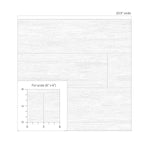 PP10000 shiplap peel and stick wallpaper scale from NextWall