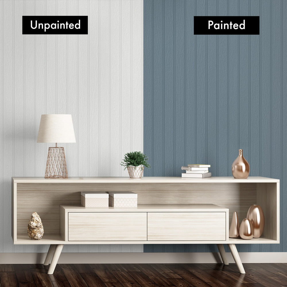 
                  
                    PP10100 paintable peel and stick wallpaper beadboard diy from NextWall
                  
                