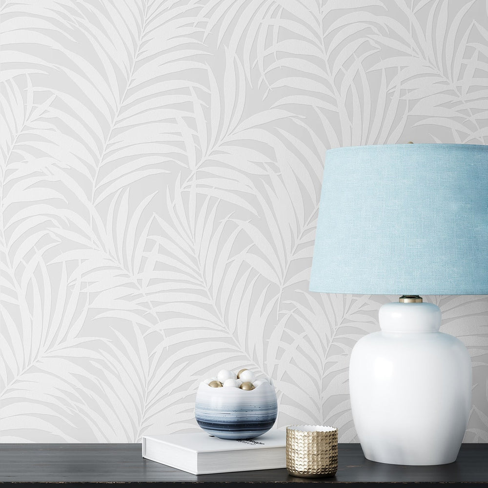 
                  
                    PP10200 paintable palm peel and stick wallpaper accent from NextWall
                  
                