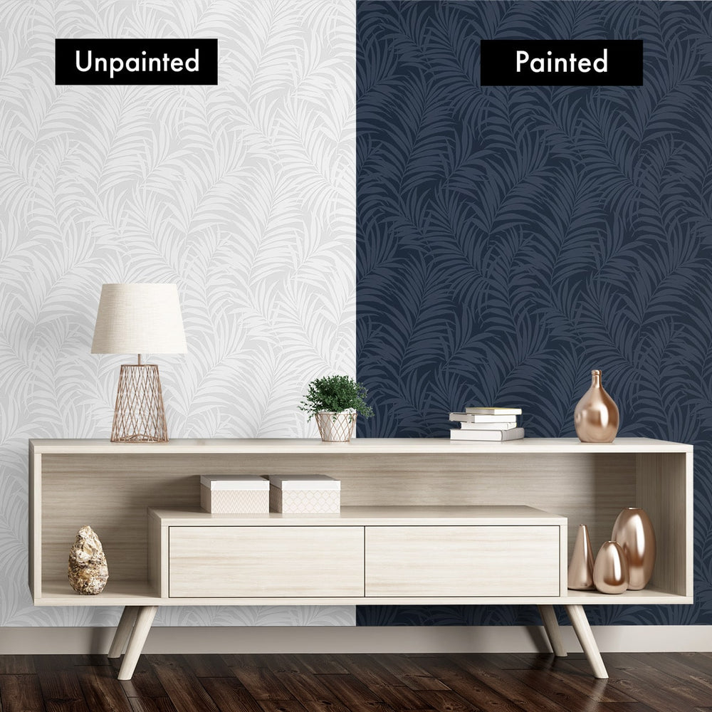 
                  
                    PP10200 paintable palm peel and stick wallpaper painted from NextWall
                  
                