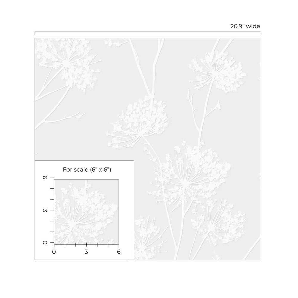 
                  
                    PP10300 floral paintable peel and stick wallpaper scale from NextWall
                  
                