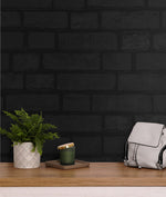 PP10400 faux brick paintable peel and stick wallpaper accent from NextWall