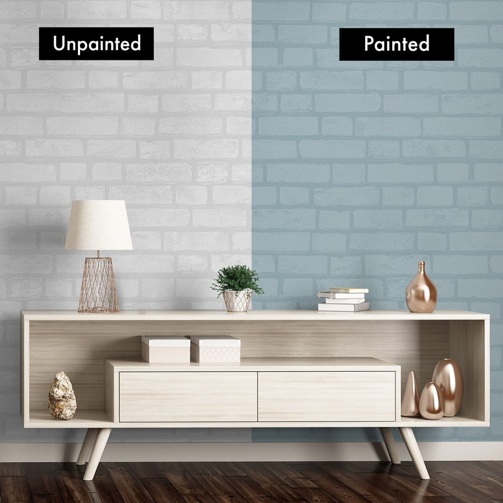 
                  
                    PP10400 faux brick paintable peel and stick wallpaper diy from NextWall
                  
                