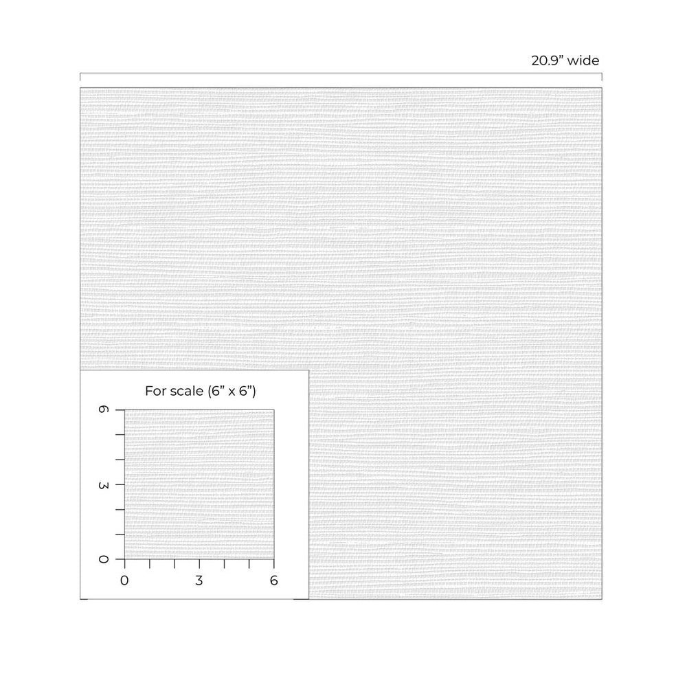 PP10500 faux grasscloth paintable peel and stick wallpaper scale from NextWall