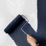PP10600 palm leaf paintable peel and stick wallpaper paint from NextWall