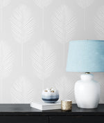 PP10600 palm leaf paintable peel and stick wallpaper decor from NextWall