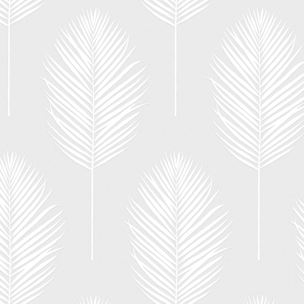 PP10600 palm leaf paintable peel and stick wallpaper from NextWall