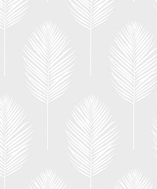 PP10600 palm leaf paintable peel and stick wallpaper from NextWall