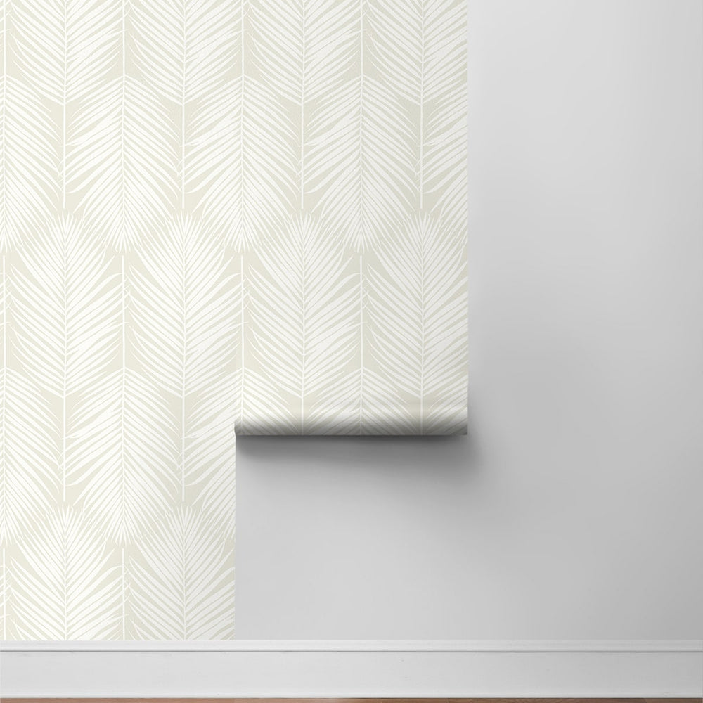 
                  
                    PR11405 palm leaf prepasted wallpaper roll from Seabrook Designs
                  
                