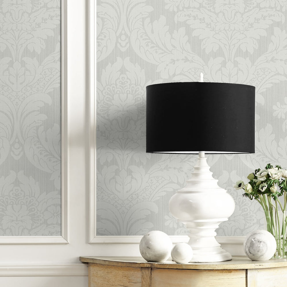 
                  
                    PR12408 damask prepasted wallpaper decor from Seabrook Designs
                  
                