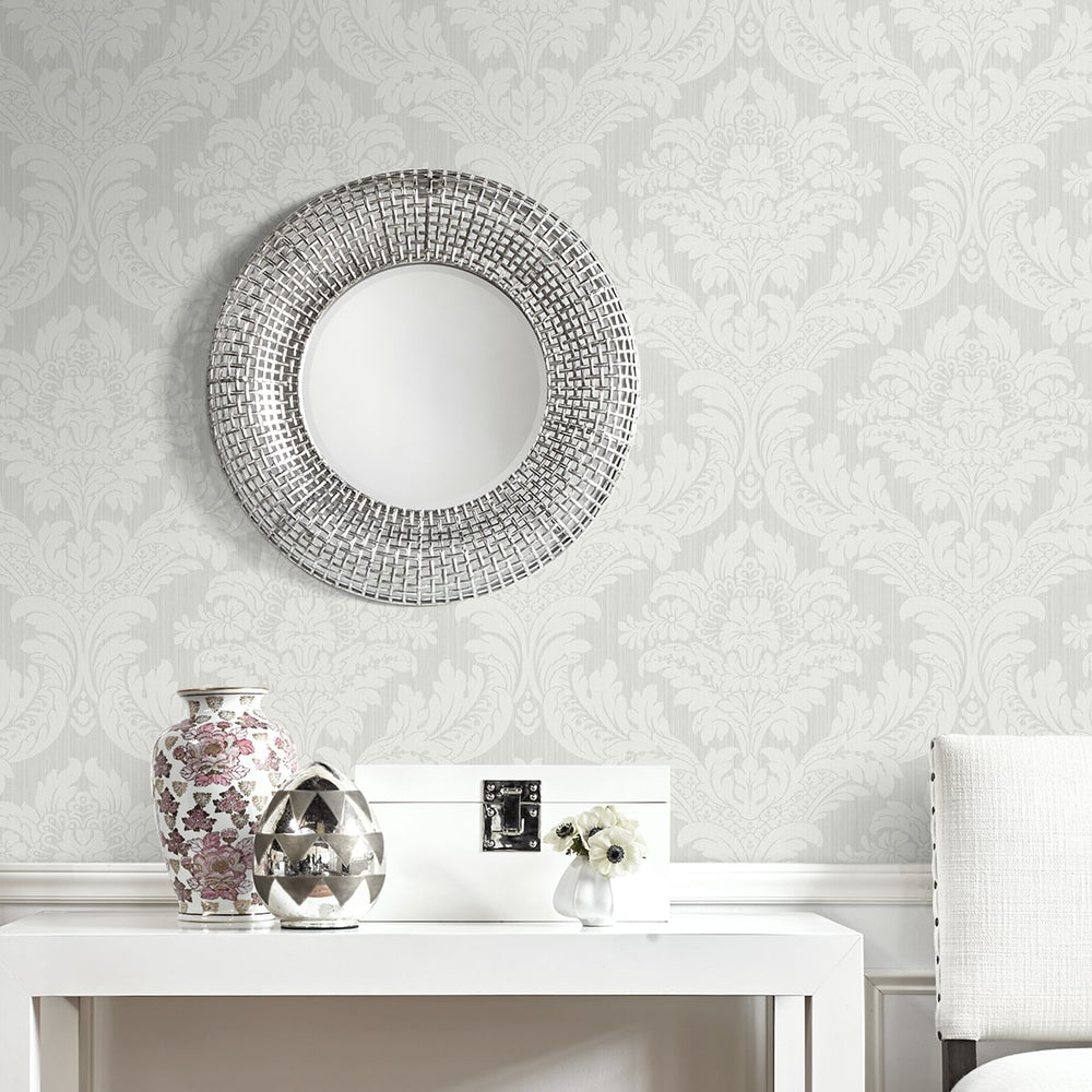 
                  
                    PR12408 damask prepasted wallpaper entryway from Seabrook Designs
                  
                