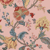 Lana Jacobean Floral Prepasted Wallpaper