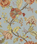 Lana Jacobean Floral Prepasted Wallpaper