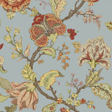 Lana Jacobean Floral Prepasted Wallpaper