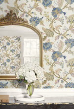 Lana Jacobean Floral Prepasted Wallpaper