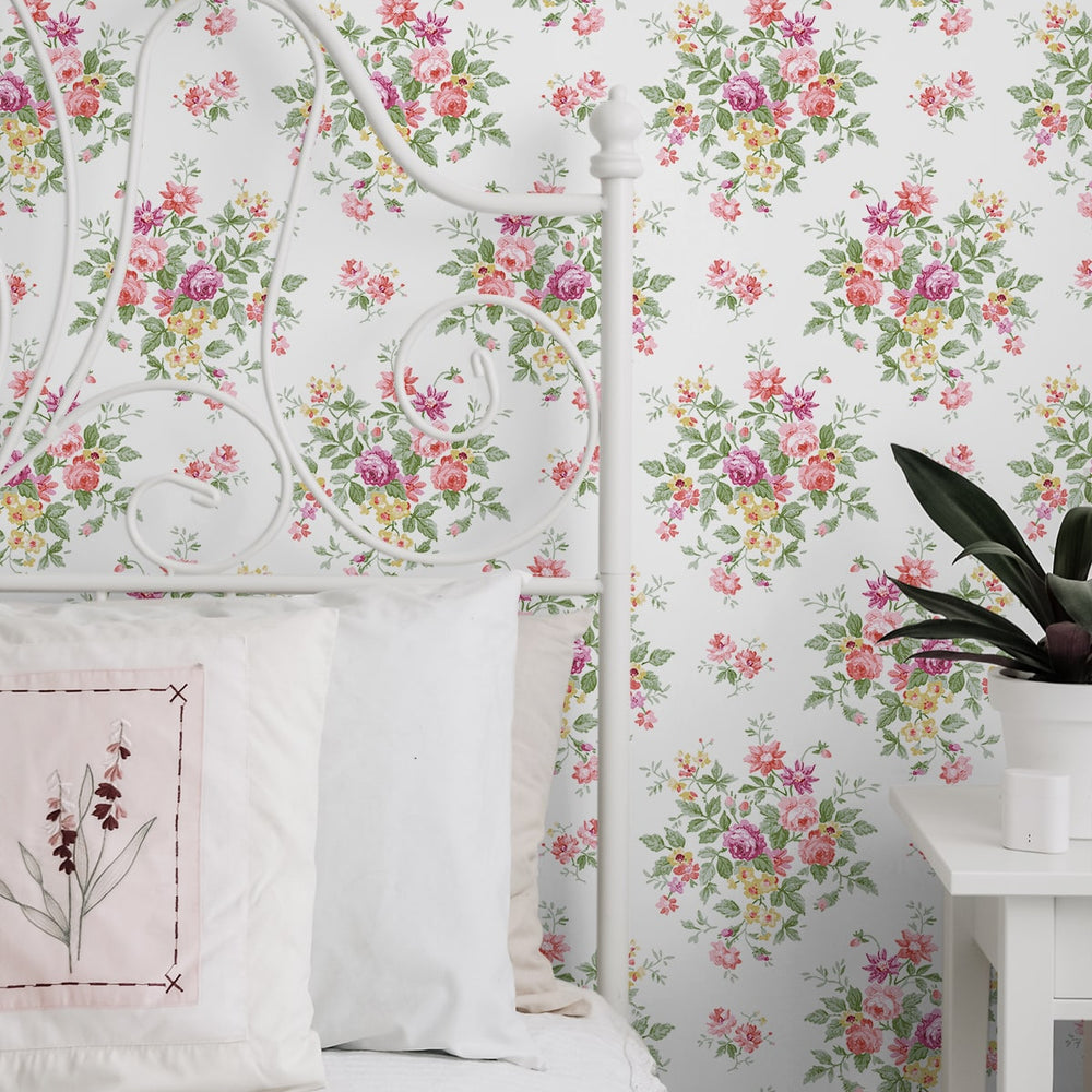 
                  
                    PR12601 floral prepasted wallpaper accent from Seabrook Designs
                  
                