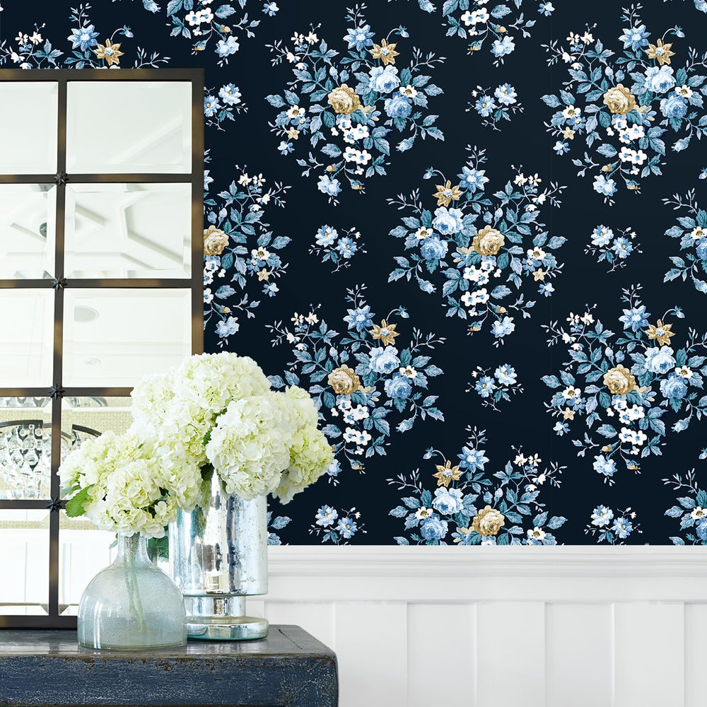 
                  
                    PR12602 floral prepasted wallpaper decor from Seabrook Designs
                  
                
