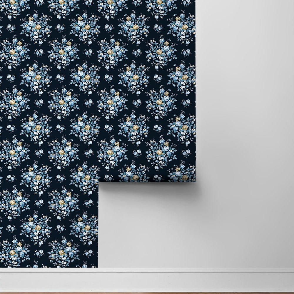 
                  
                    PR12602 floral prepasted wallpaper roll from Seabrook Designs
                  
                